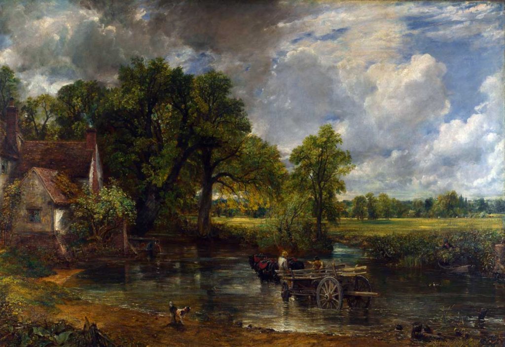 Картина the hay wain