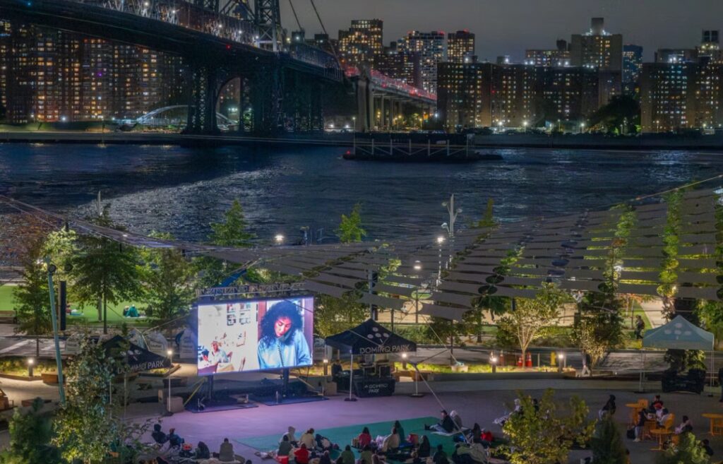 Movie Nights in the Square (Domino Park)