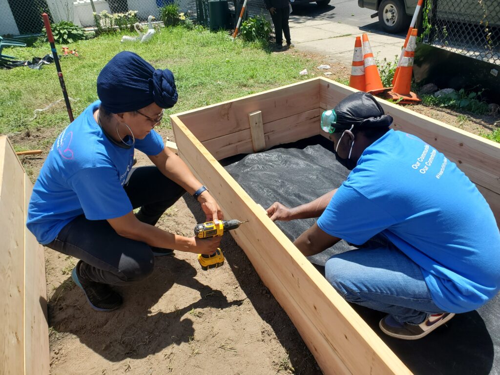 Volunteer Workday: Raised Bed Building at Vinegar Hill Community Garden