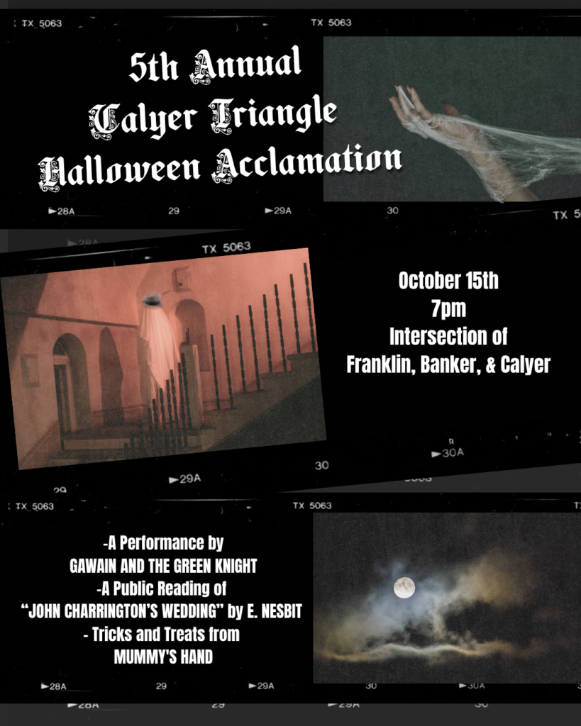 5th Annual Calyer Triangle Halloween Acclamation